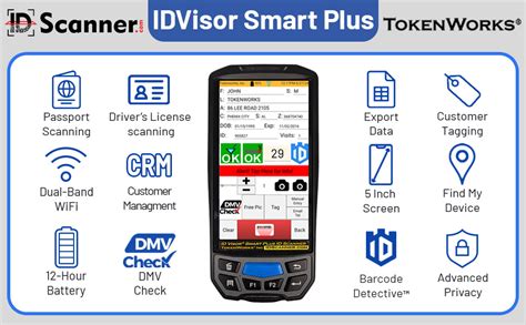 Amazon.com : IDVisor Smart Plus ID Scanner 